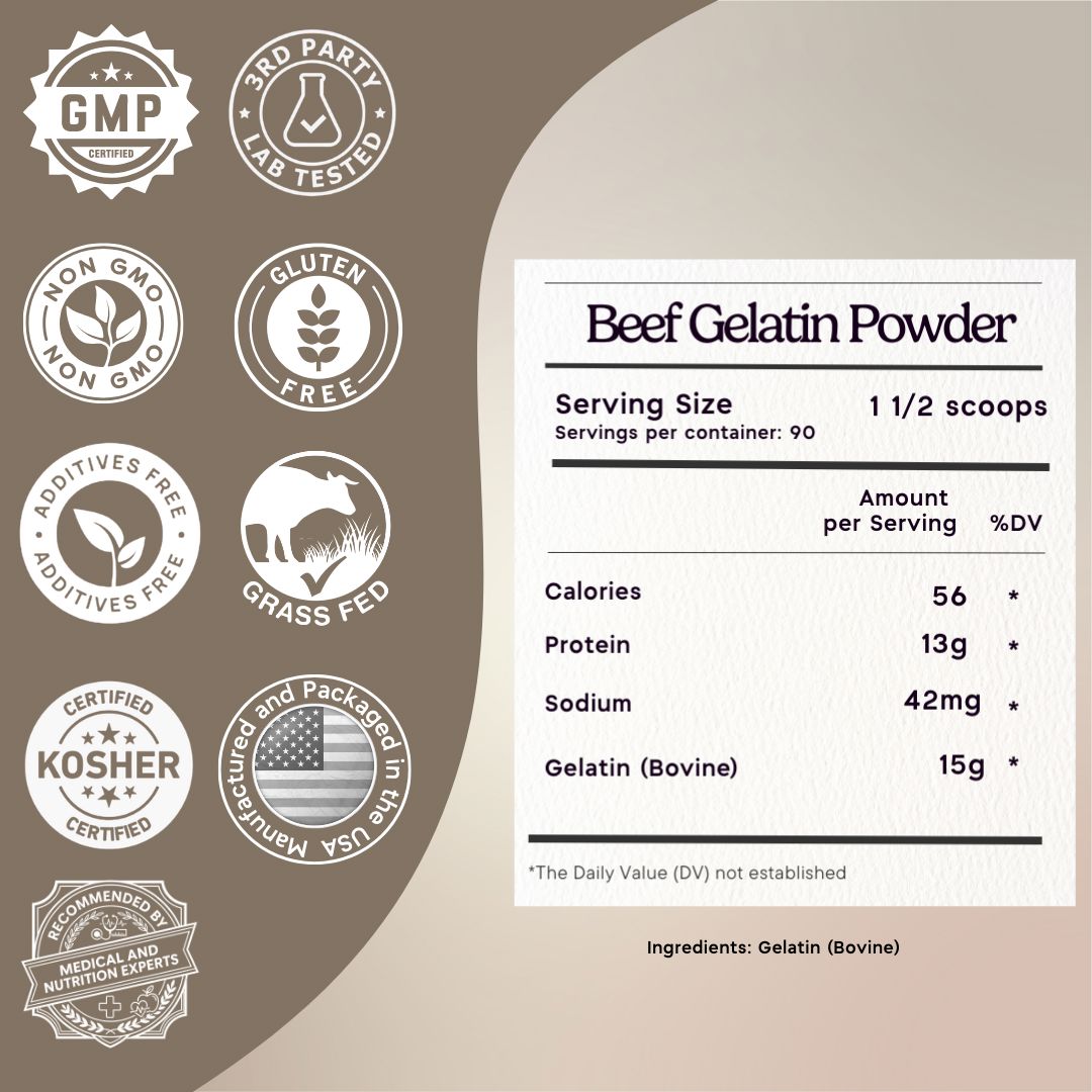 Beef Gelatin Powder Zen Principle Naturals