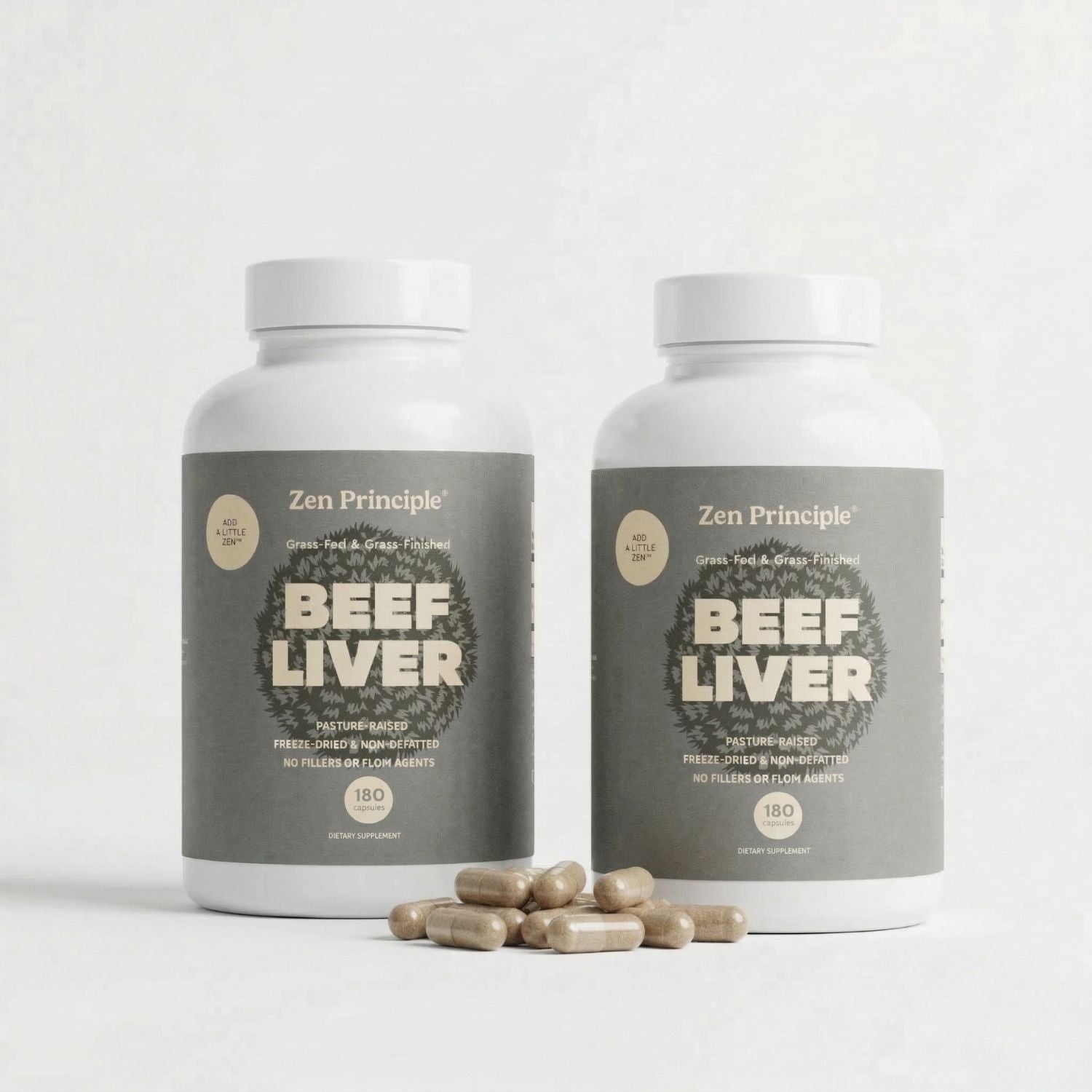 Beef Liver Capsules Zen Principle Naturals