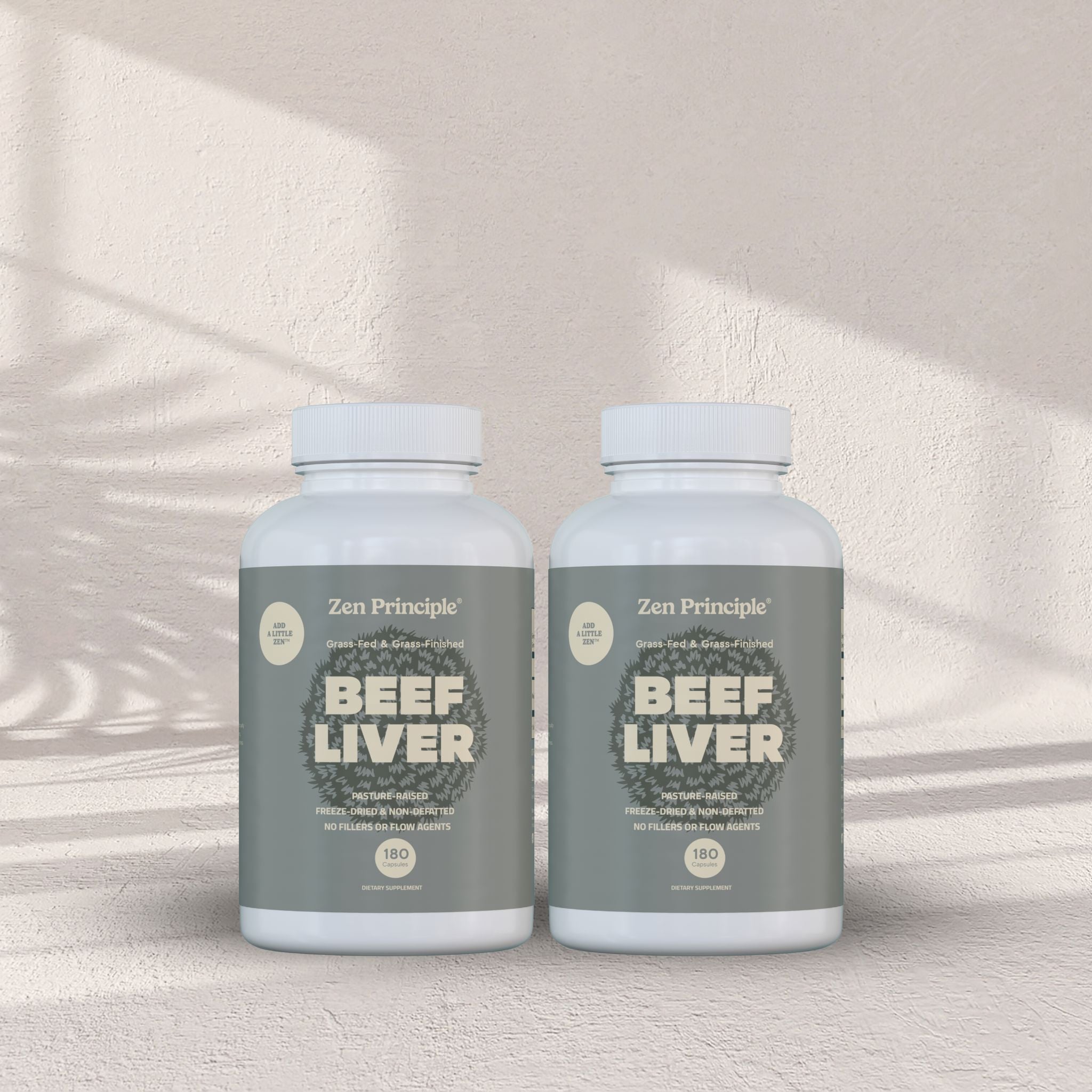 Beef Liver Capsules Zen Principle Naturals
