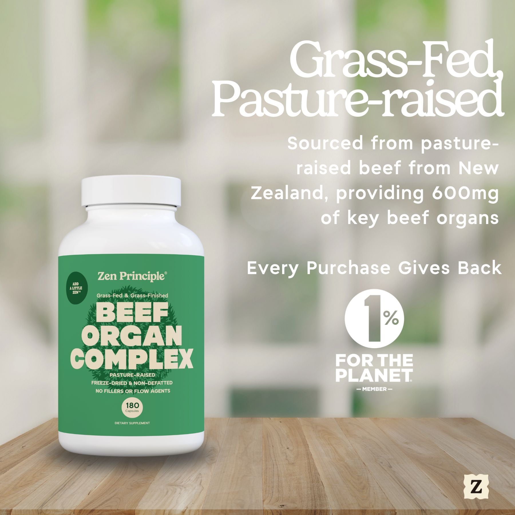 Beef Organ Complex Zen Principle Naturals