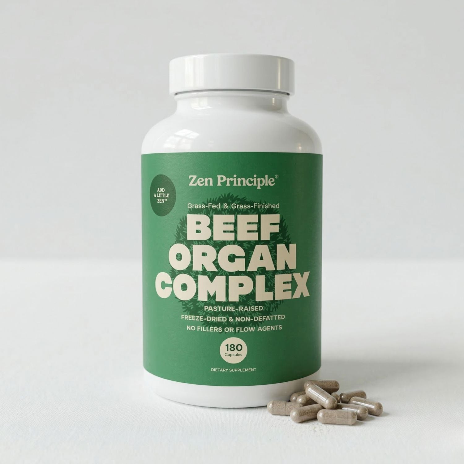 Beef Organ Complex Zen Principle Naturals 1-Bottle