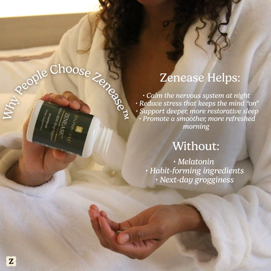 Zenease™ Sleep Support Supplement Zen Principle Naturals