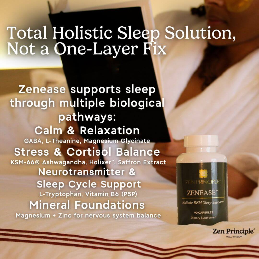 Zenease™ Sleep Support Supplement Zen Principle Naturals