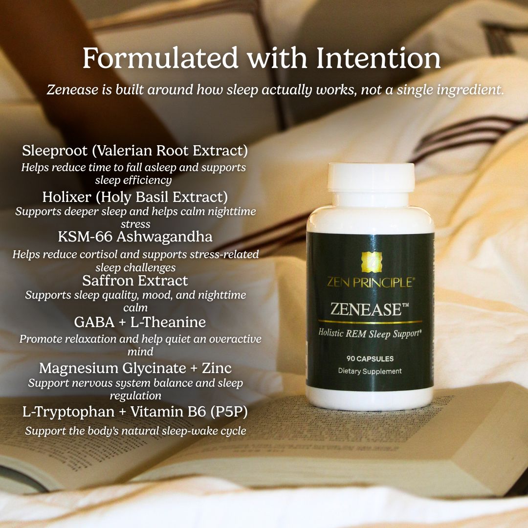 Zenease™ Sleep Support Supplement Zen Principle Naturals
