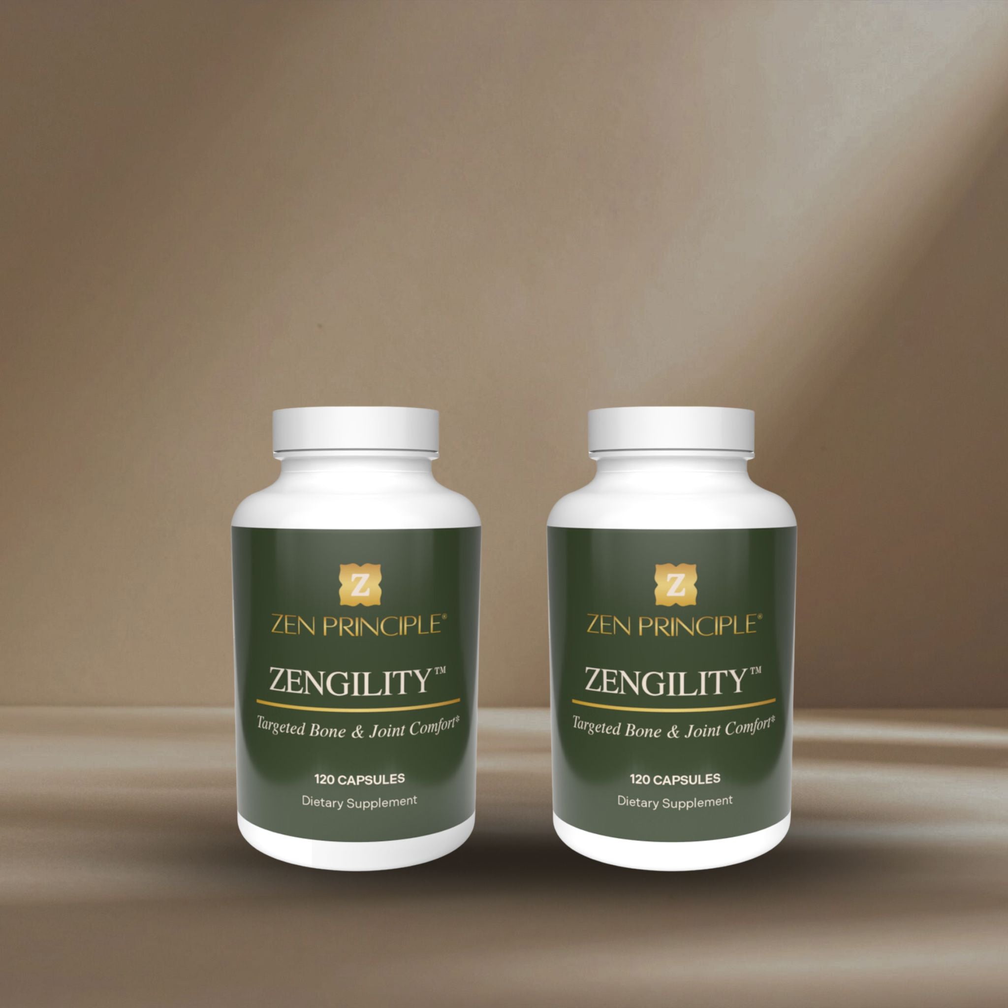 Zengility™ Bone & Joint Health Supplement Zen Principle Naturals 2 - Bottles