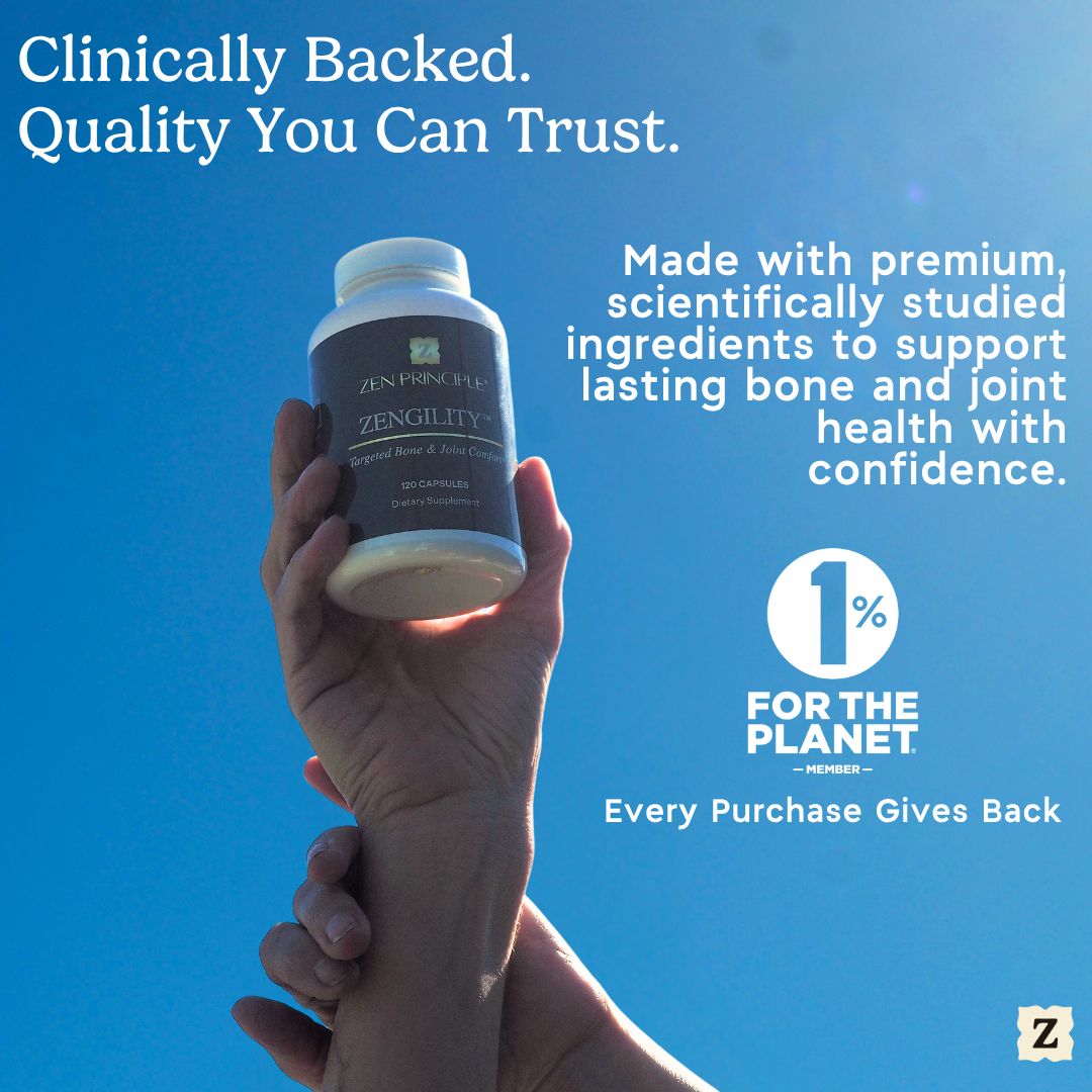 Zengility™ Bone & Joint Health Supplement Zen Principle Naturals