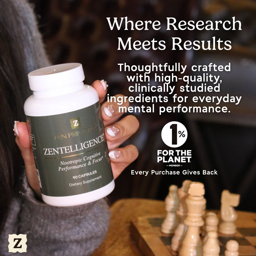 Zentelligence™ Ultra-Focus Nootropic Supplement Zen Principle Naturals