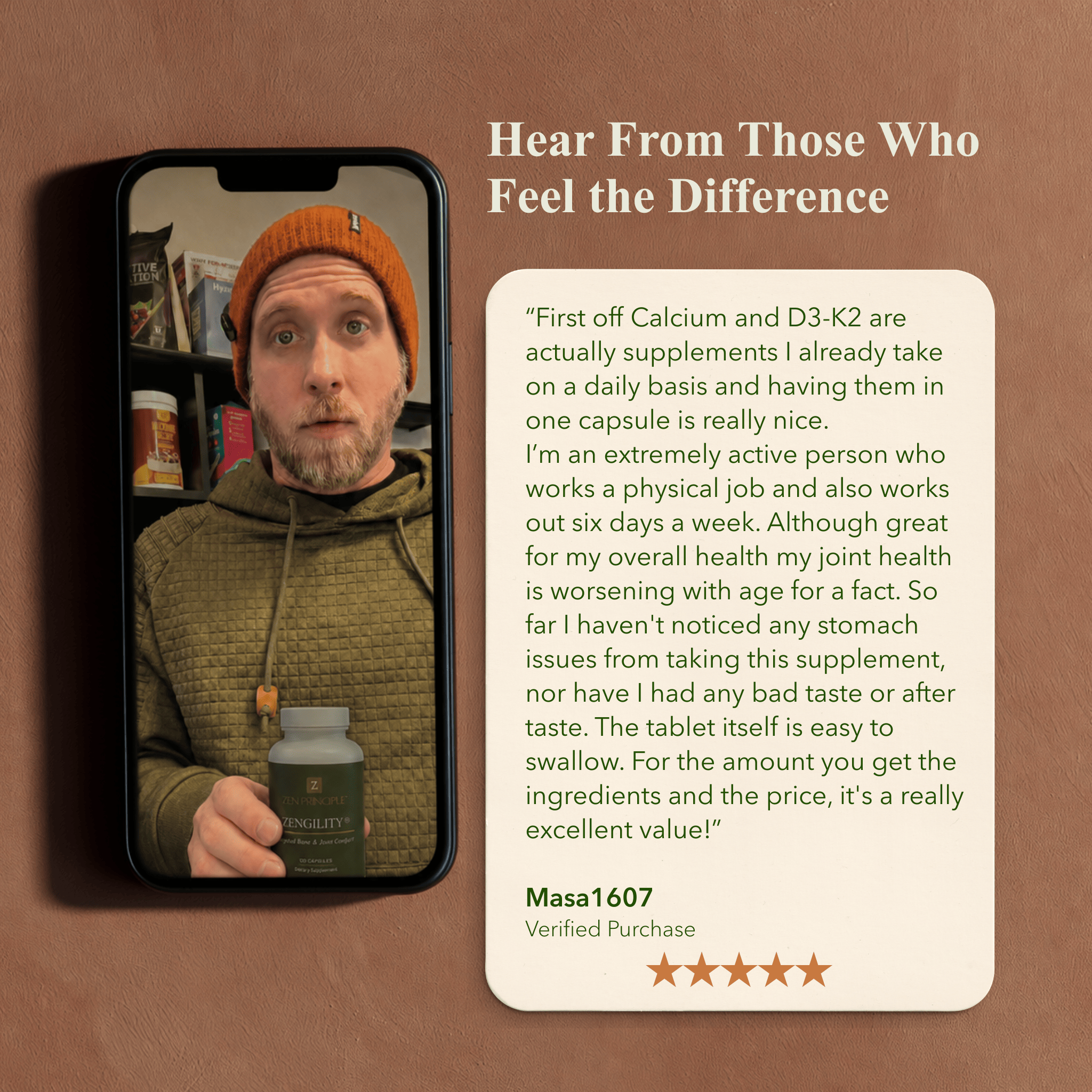 Hear from those who feel the difference