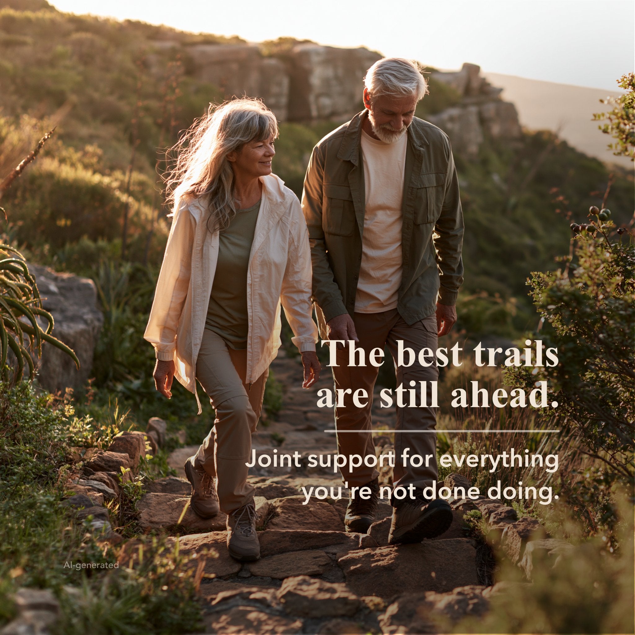 The best trails are still ahead — joint support for everything you’re not done doing