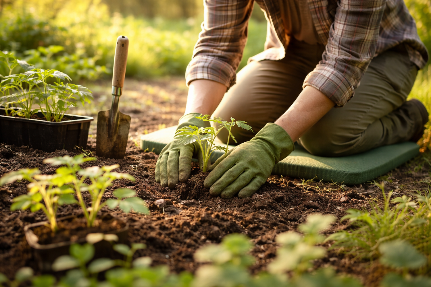 7 Smart Ways to Protect Your Knees and Back During Spring Planting