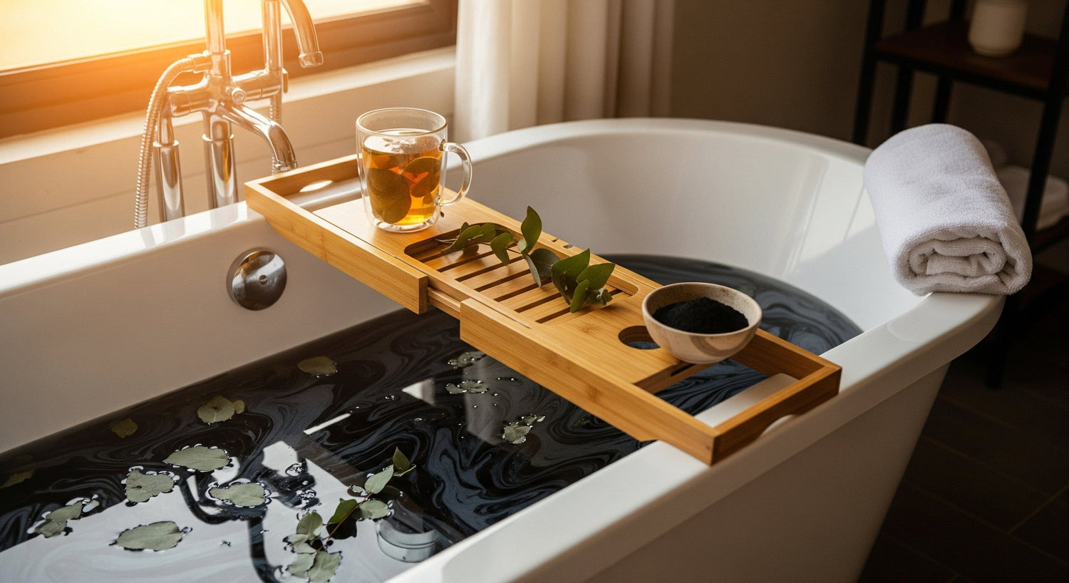Charcoal Detox Baths: Ancient Rituals for Modern Stress Relief