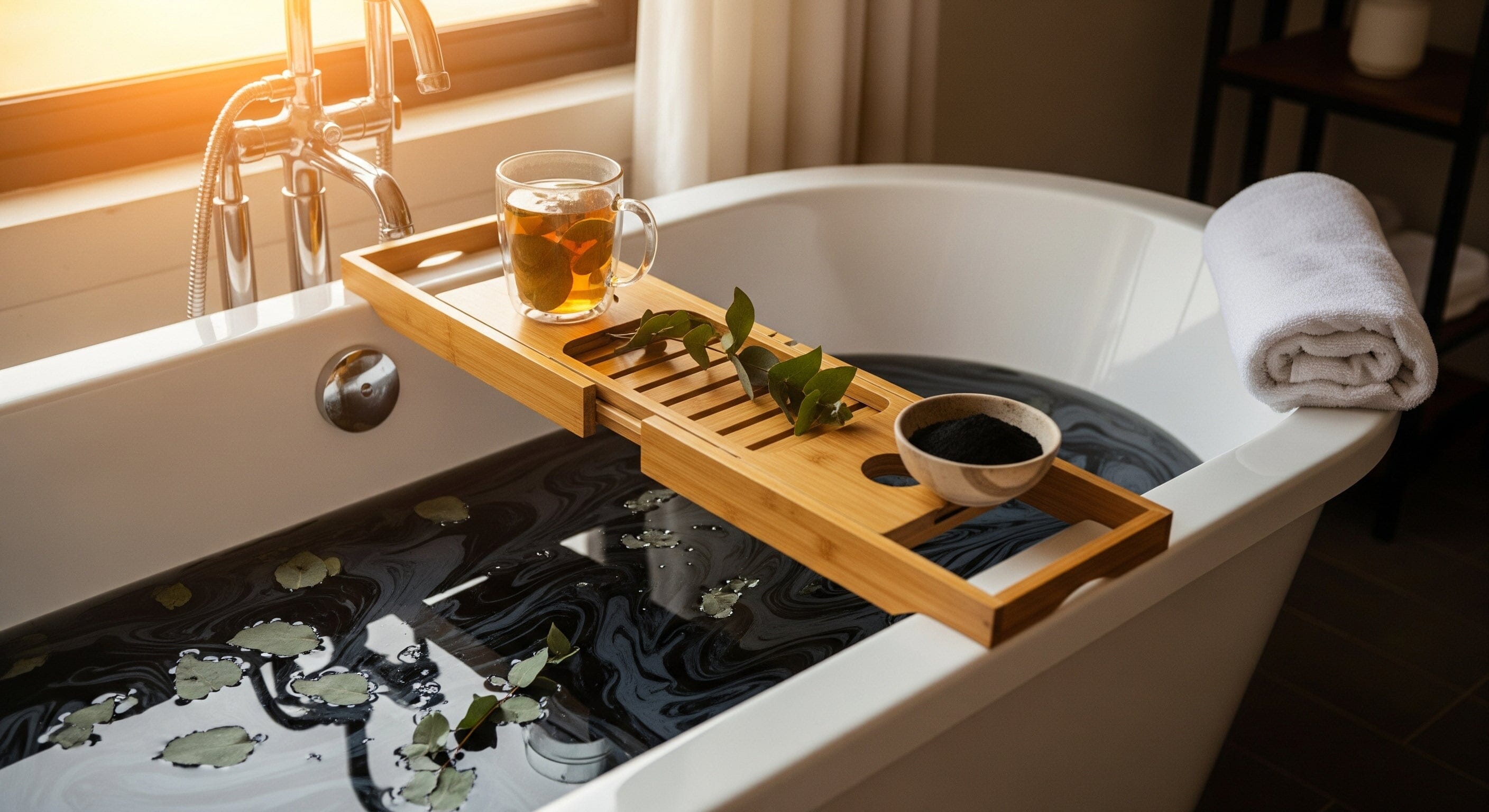Charcoal Detox Baths: Ancient Rituals for Modern Stress Relief