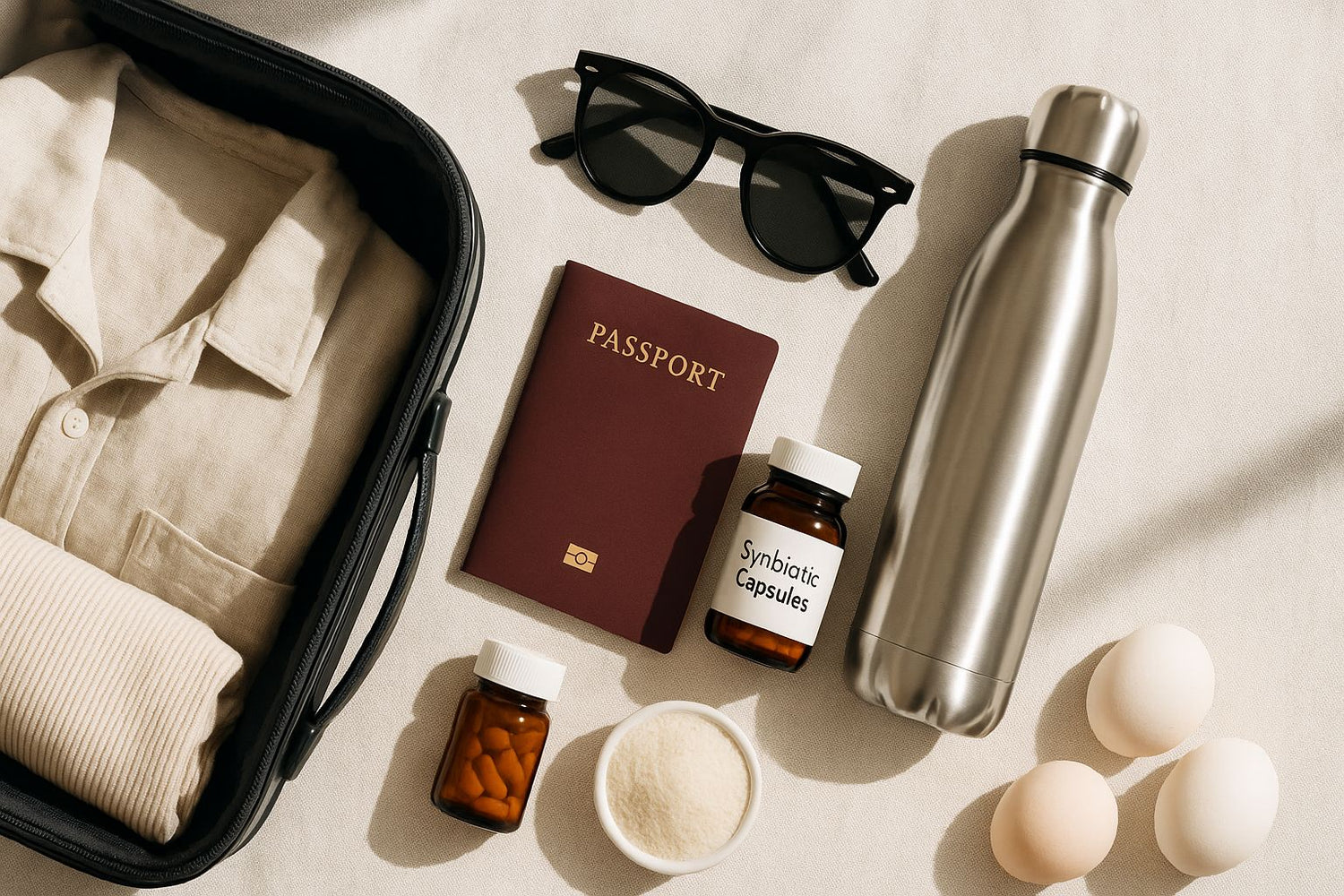 Essential Biotic Components to Pack for Stress-Free Vacations