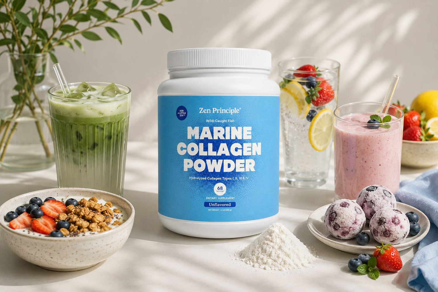 Hot Coffee Is Not the Only Way to Take Collagen: 5 Refreshing Summer Collagen Recipe