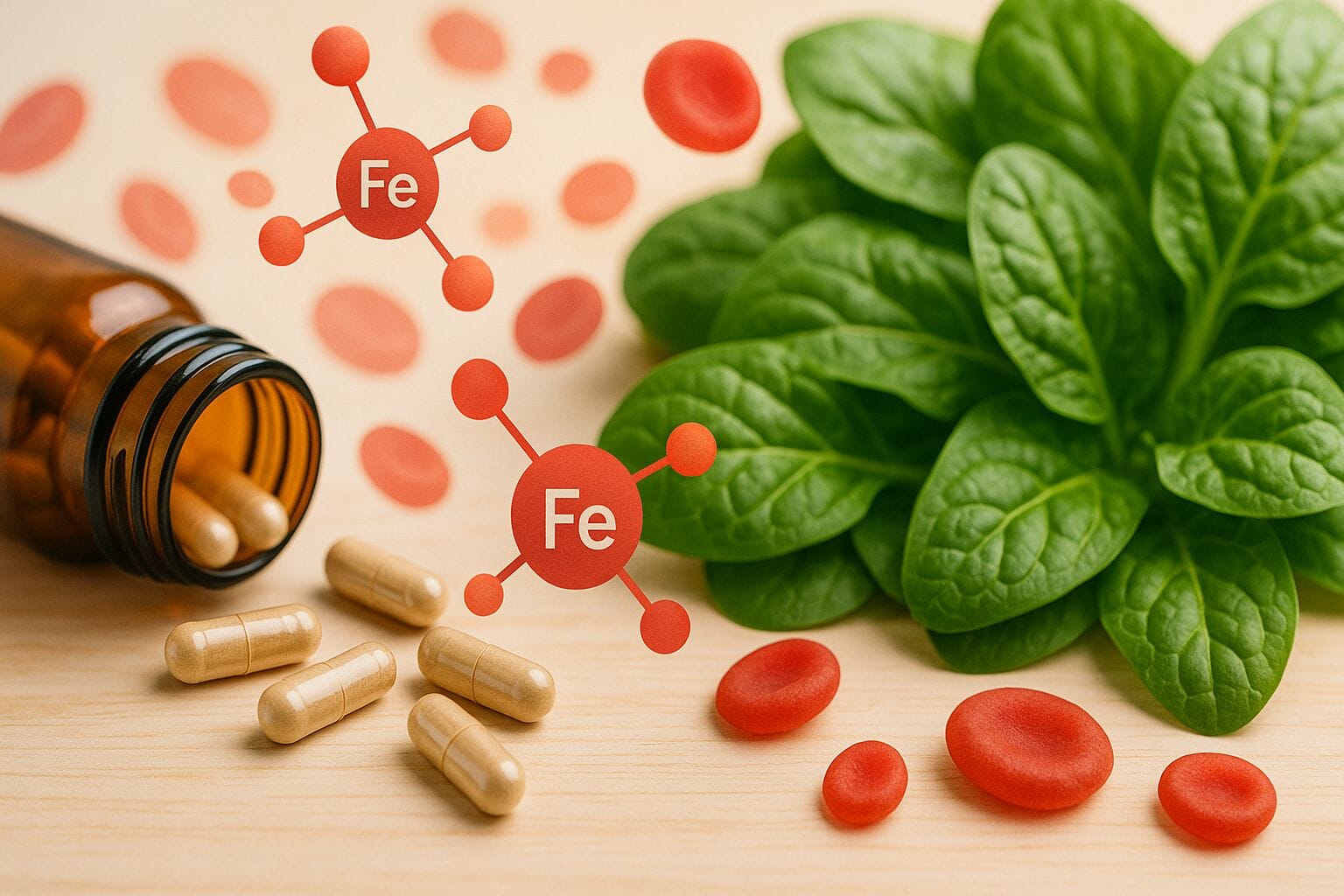 How Targeted Nutrient Capsules Support Iron Levels Better Than Some Greens