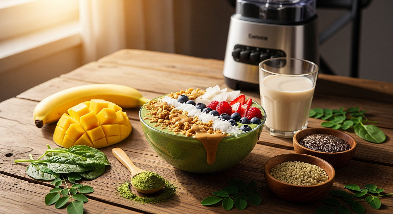 Moringa in Your Smoothie Bowl? The Green Boost with Hidden Benefits