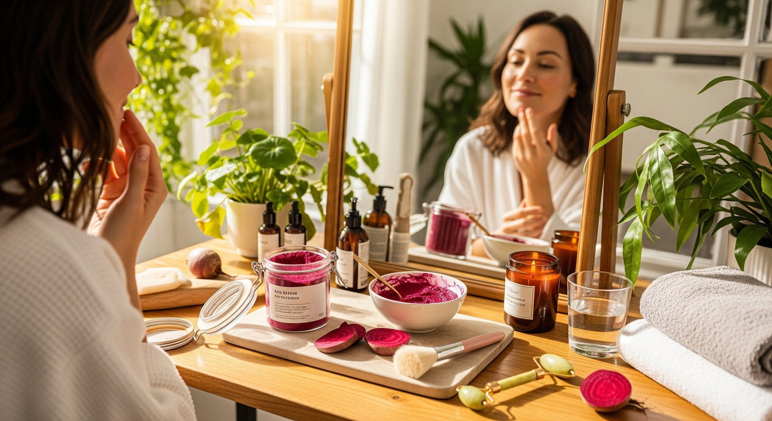 Refreshing DIY Beetroot Powder Face Masks for Radiant Natural Skincare