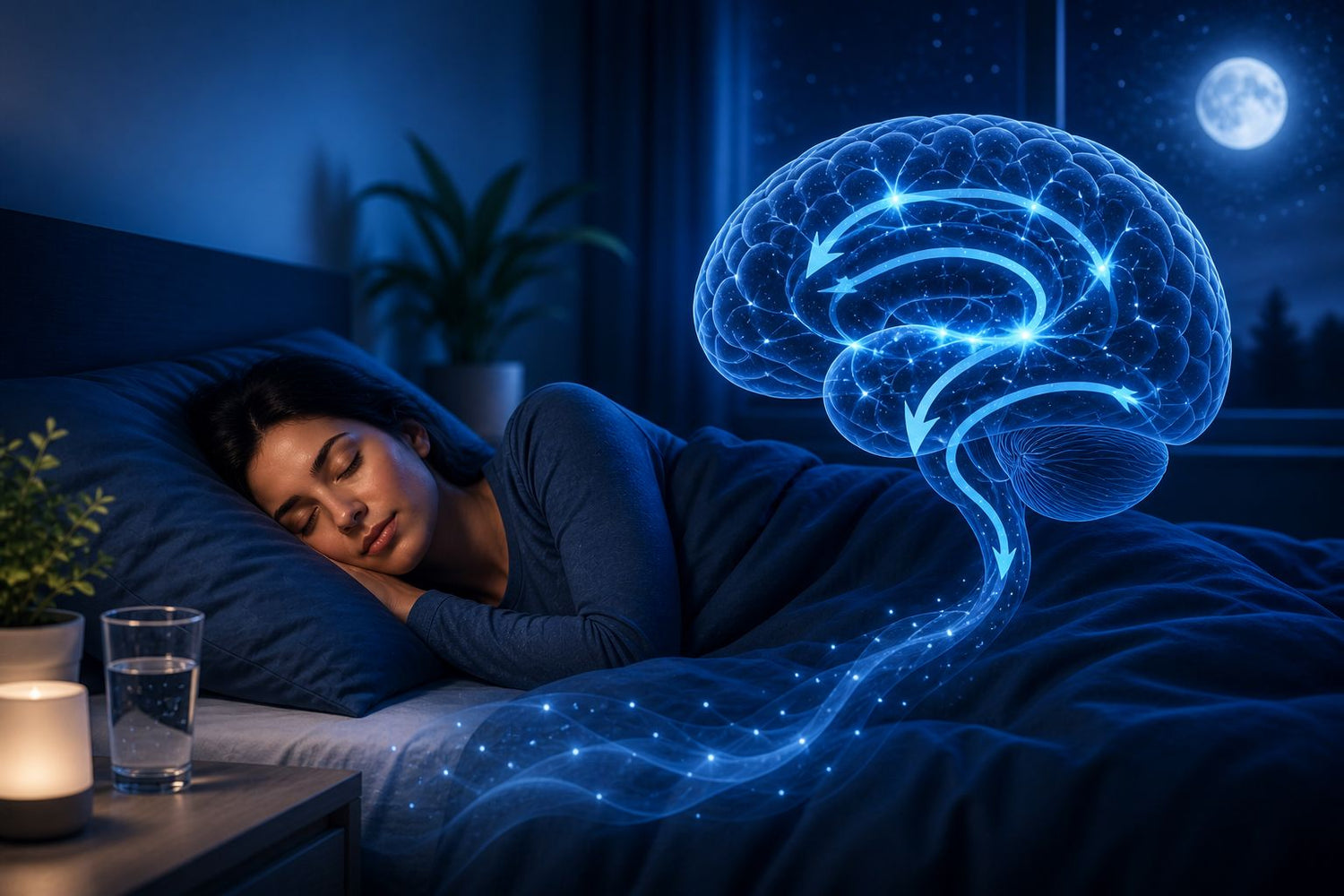 The Glymphatic Flush: Why Deep Sleep Is the Ultimate Brain Detox
