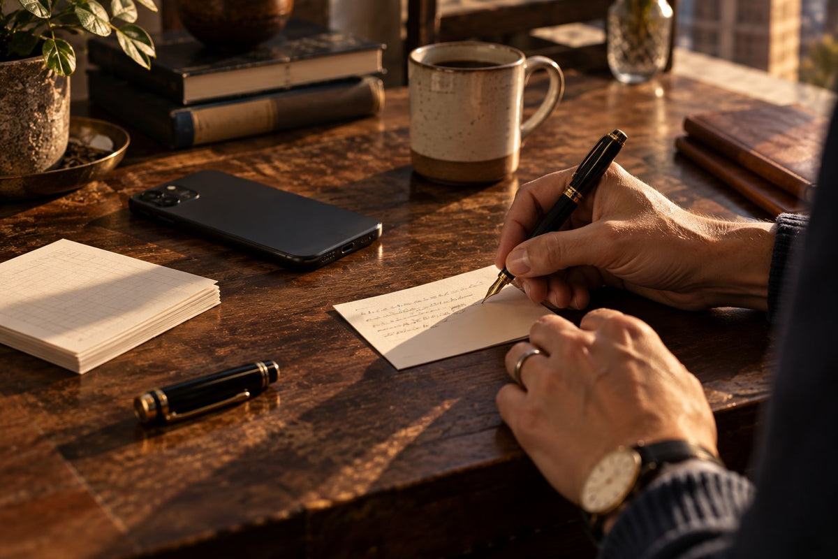 The New Productivity Flex Is Remembering Without Checking Your Phone