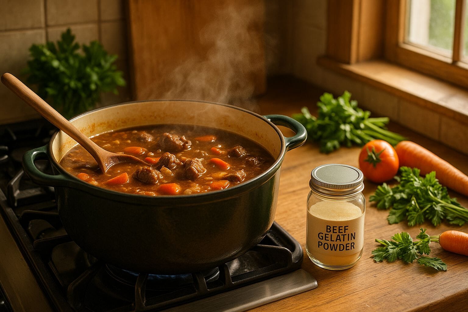 Upgrade Your Broths: Beef Gelatin Powder Is the Secret to Richer, Thicker Soups