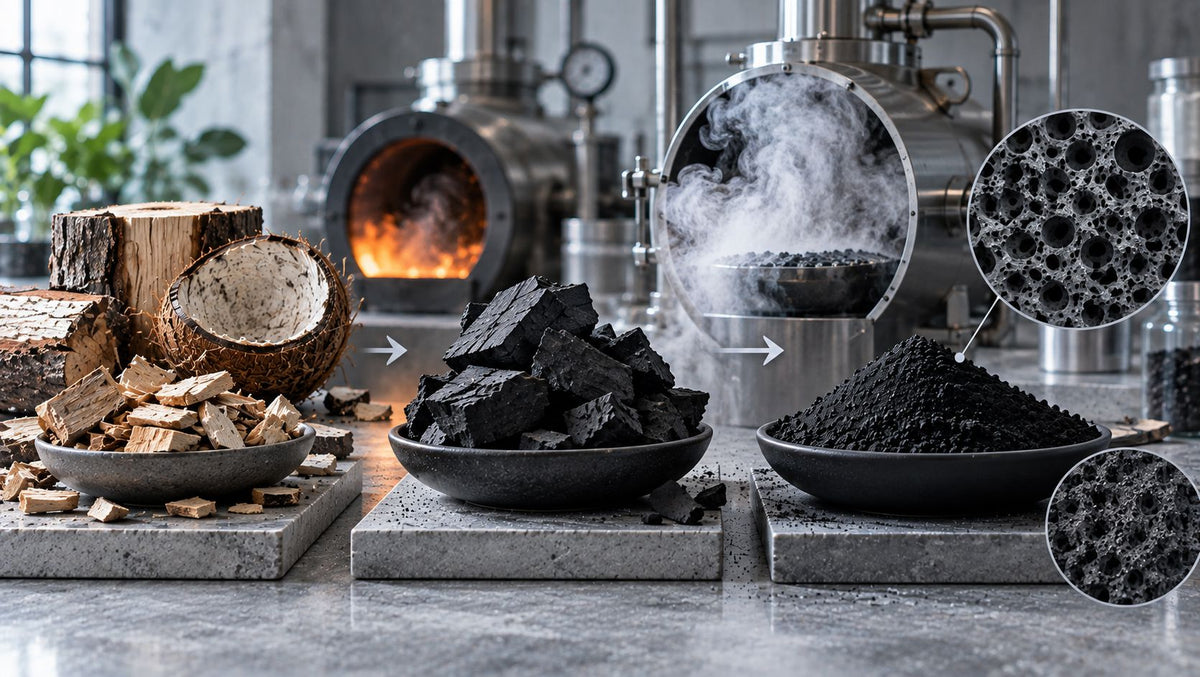 What Does “Activated” Actually Mean in Activated Charcoal?