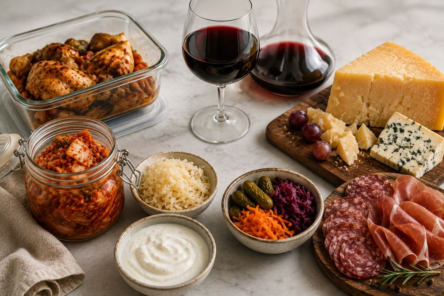 Why Leftovers, Wine, Aged Cheese, and Fermented Foods Can Trigger Histamine Symptoms