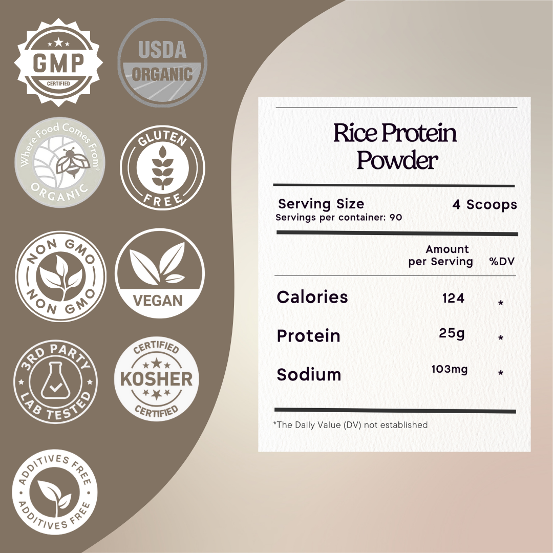 Organic Brown Rice Protein Powder