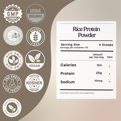 Organic Brown Rice Protein Powder