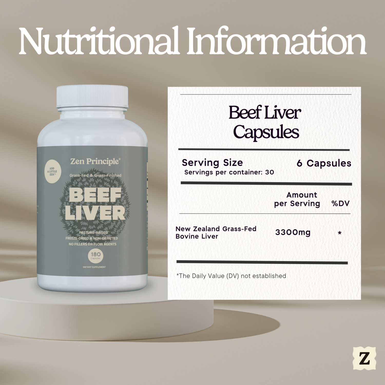 Beef Liver Capsules