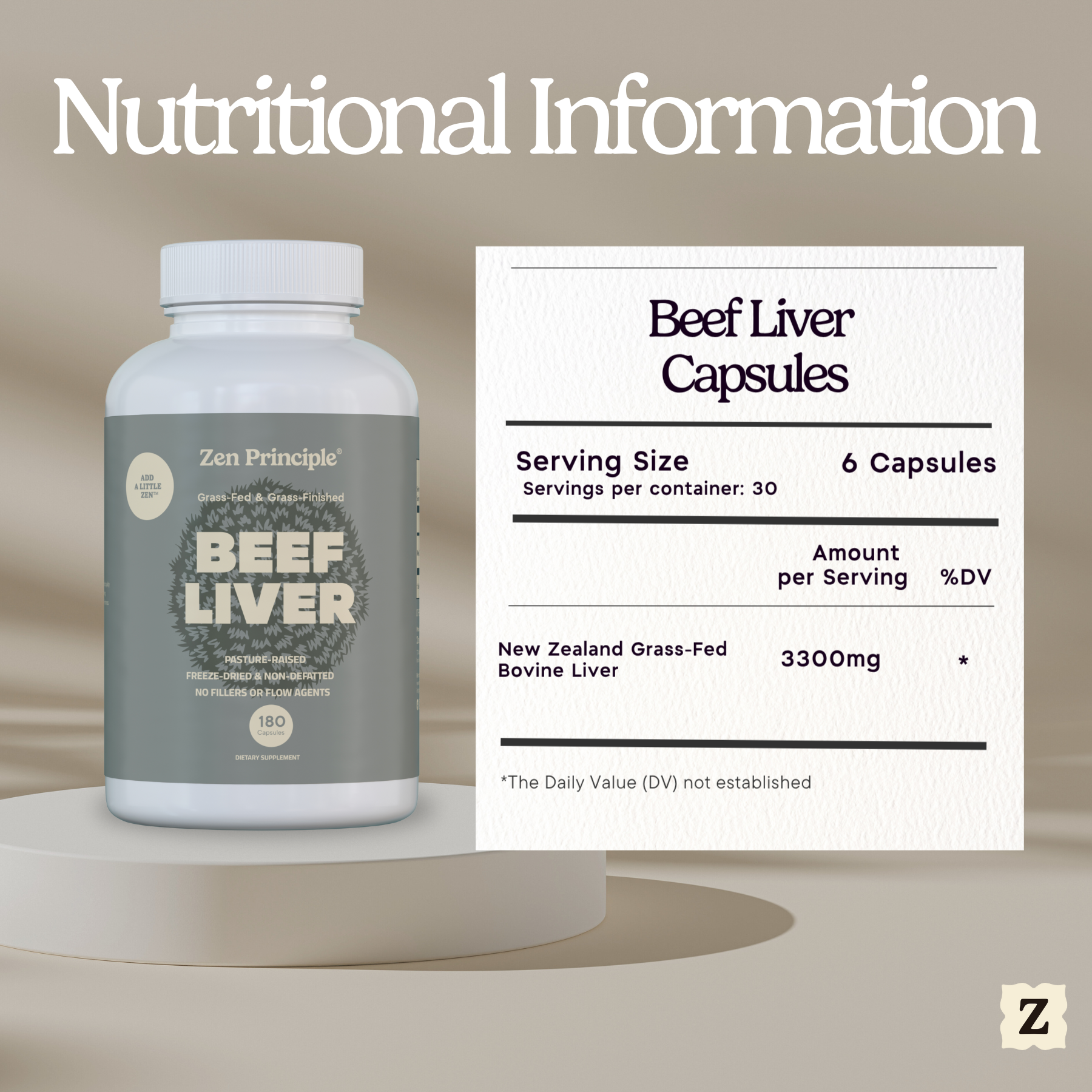 Beef Liver Capsules