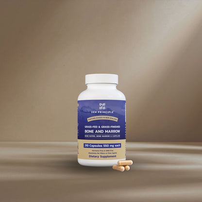 Beef Bone Marrow Capsules Zen Principle Naturals 