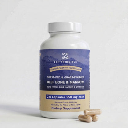 Beef Bone Marrow Capsules Zen Principle Naturals 