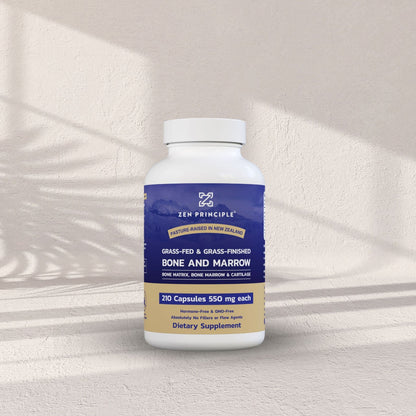 Beef Bone Marrow Capsules Zen Principle Naturals 