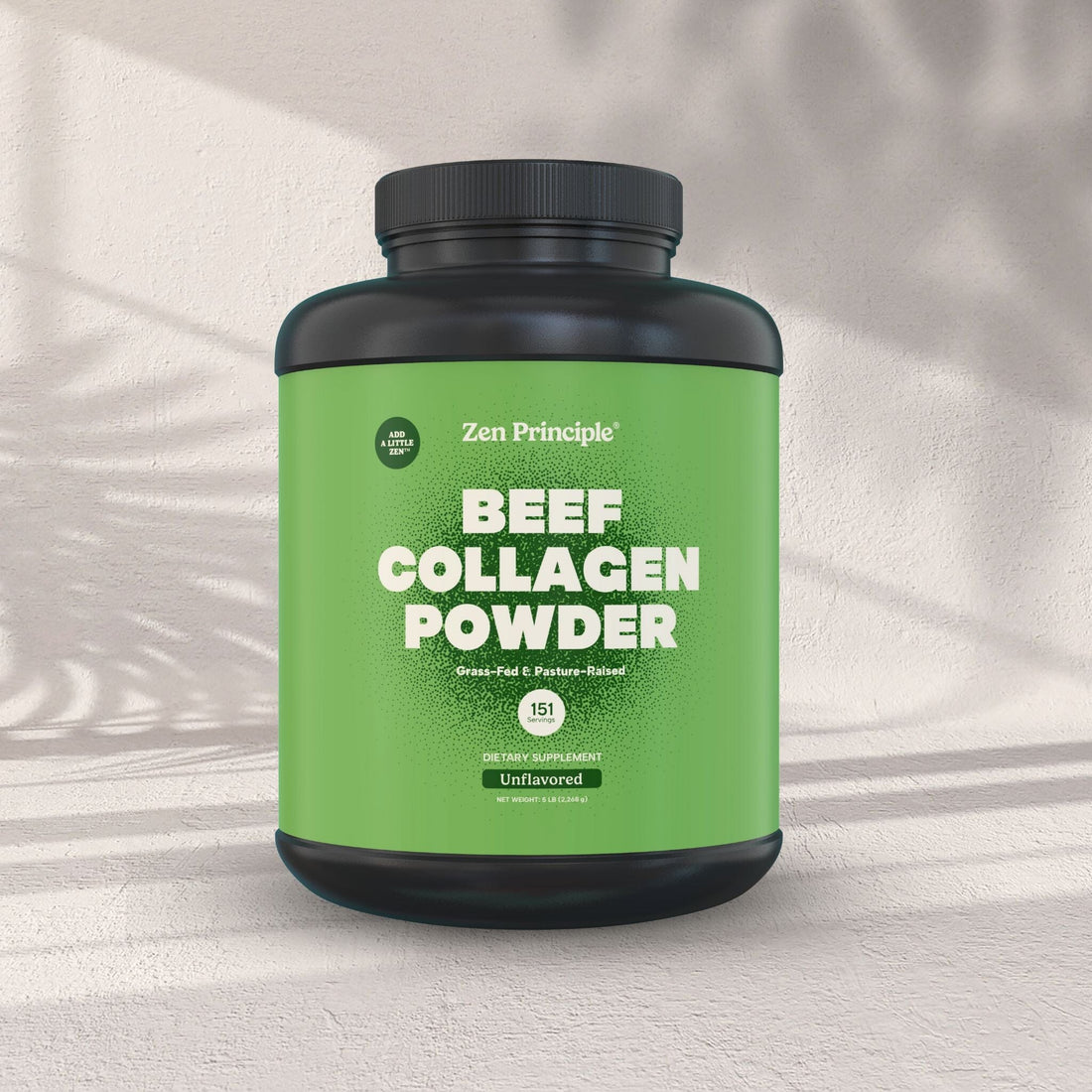 Beef Collagen Peptides Powder Zen Principle Naturals 