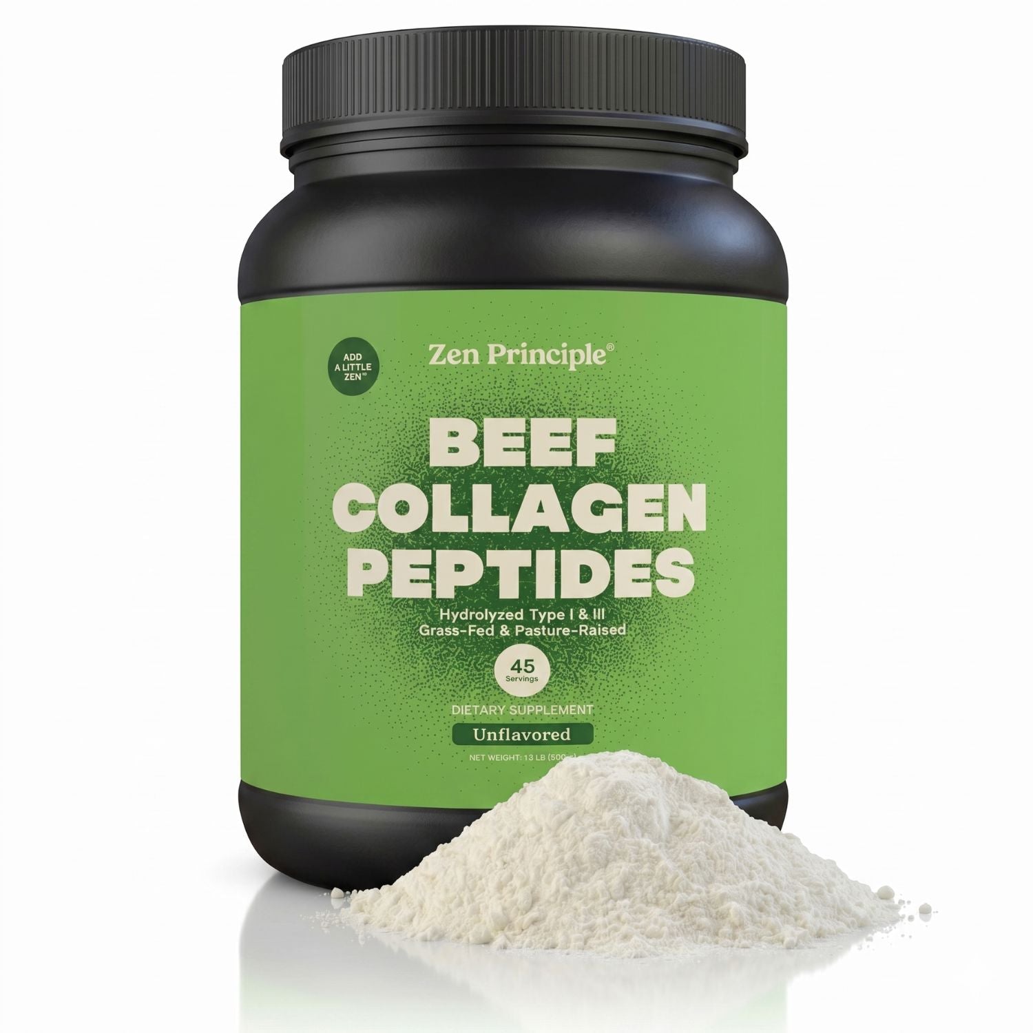 Beef Collagen Peptides Zen Principle Naturals 