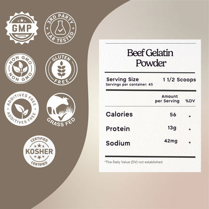 Beef Gelatin Powder Zen Principle Naturals 
