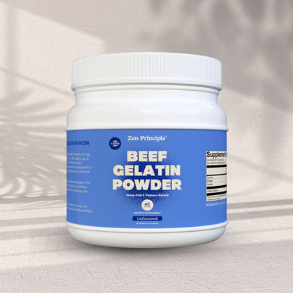Beef Gelatin Powder Zen Principle Naturals 