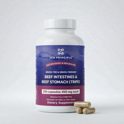 Beef Intestine Capsules Zen Principle Naturals 
