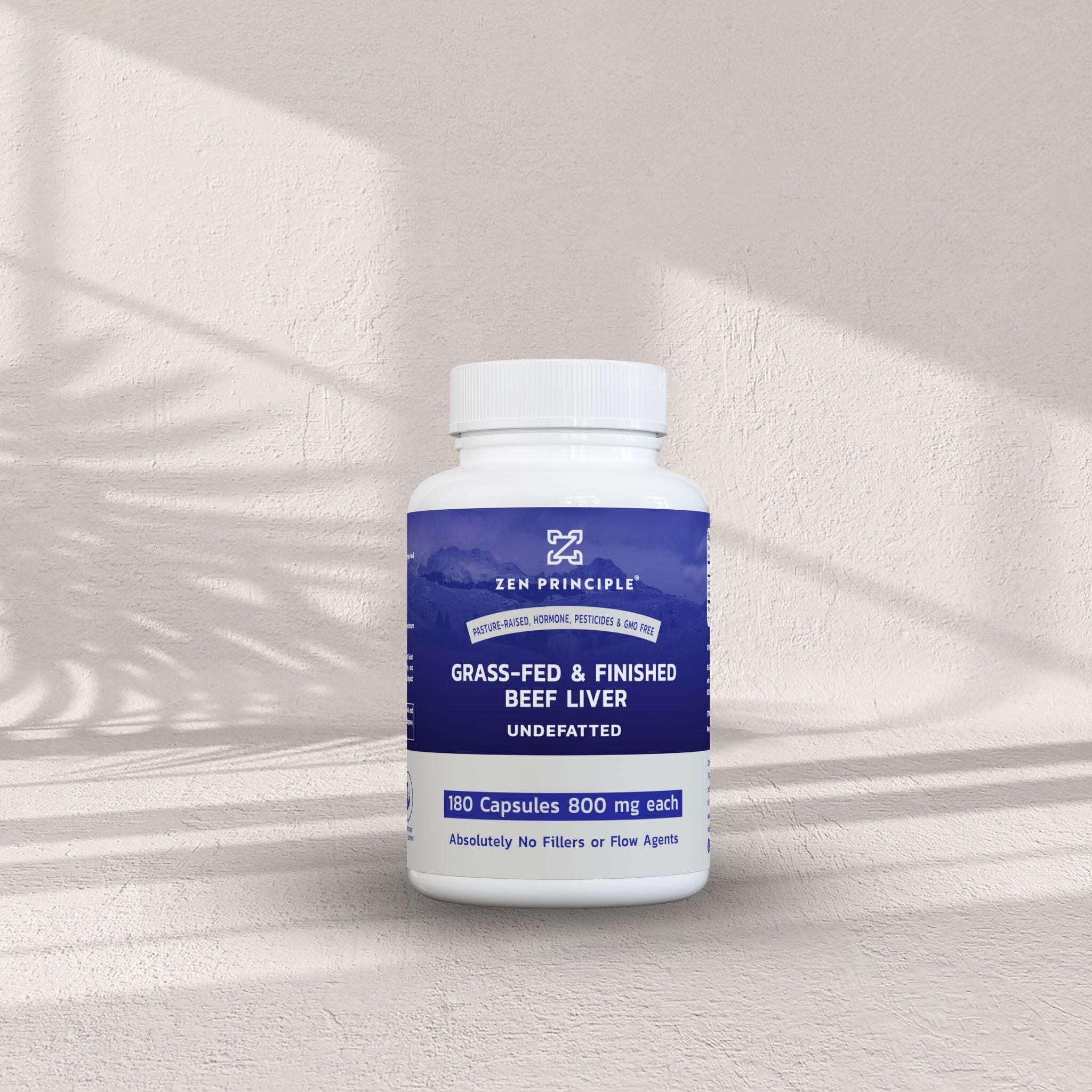 Beef Liver Capsules Zen Principle Naturals 