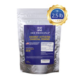 Coconut Activated Charcoal Powder Zen Principle Naturals 2.5 lb 