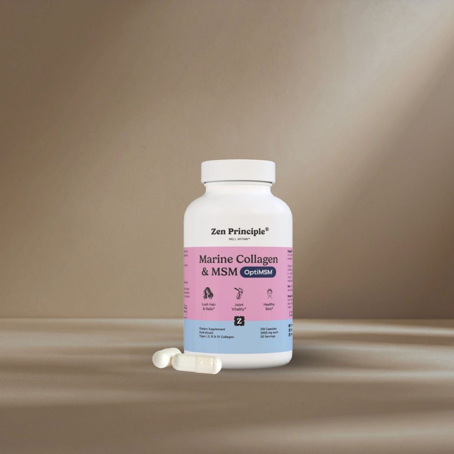 Marine Collagen with OptiMSM® - Capsules