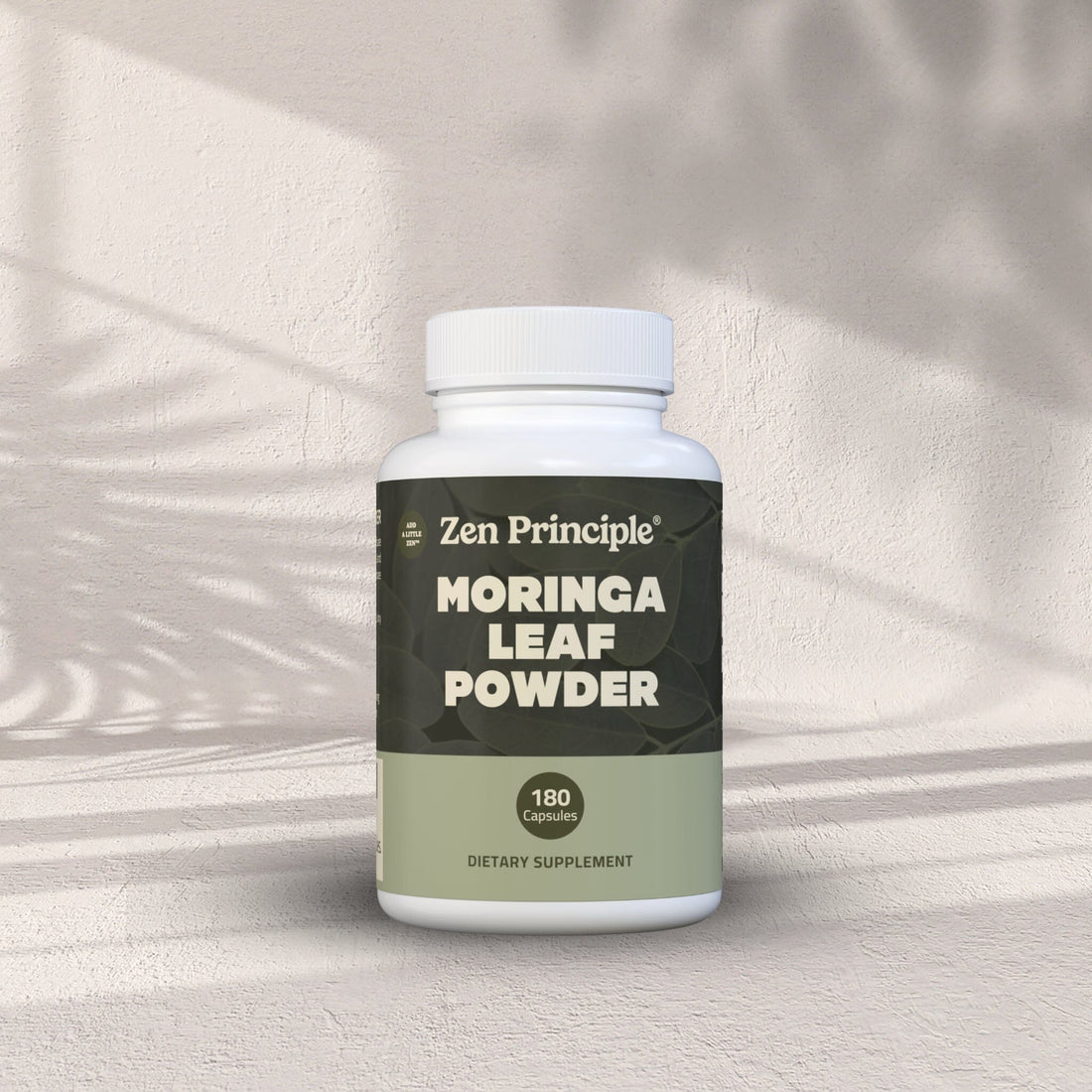 Organic Moringa Capsules Zen Principle Naturals 1-Pack 