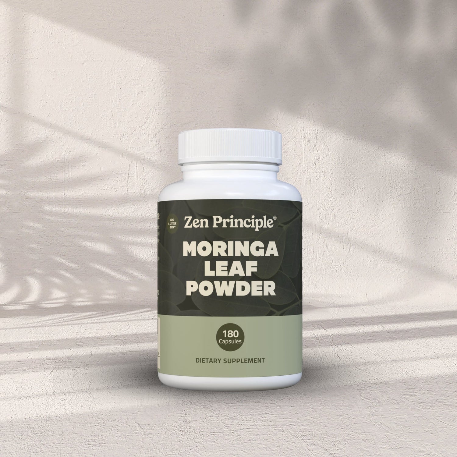 Organic Moringa Capsules Zen Principle Naturals 1-Pack 