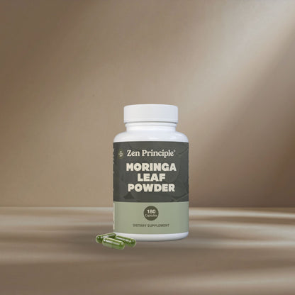 Organic Moringa Capsules Zen Principle Naturals 1-Pack 