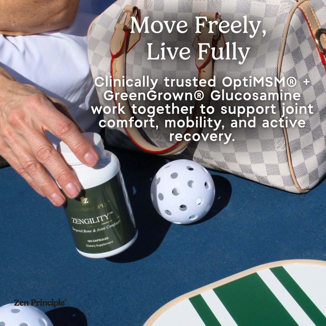 Zengility™ Bone &amp; Joint Health Supplement Zen Principle Naturals 