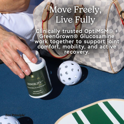 Zengility™ Bone &amp; Joint Health Supplement Zen Principle Naturals 