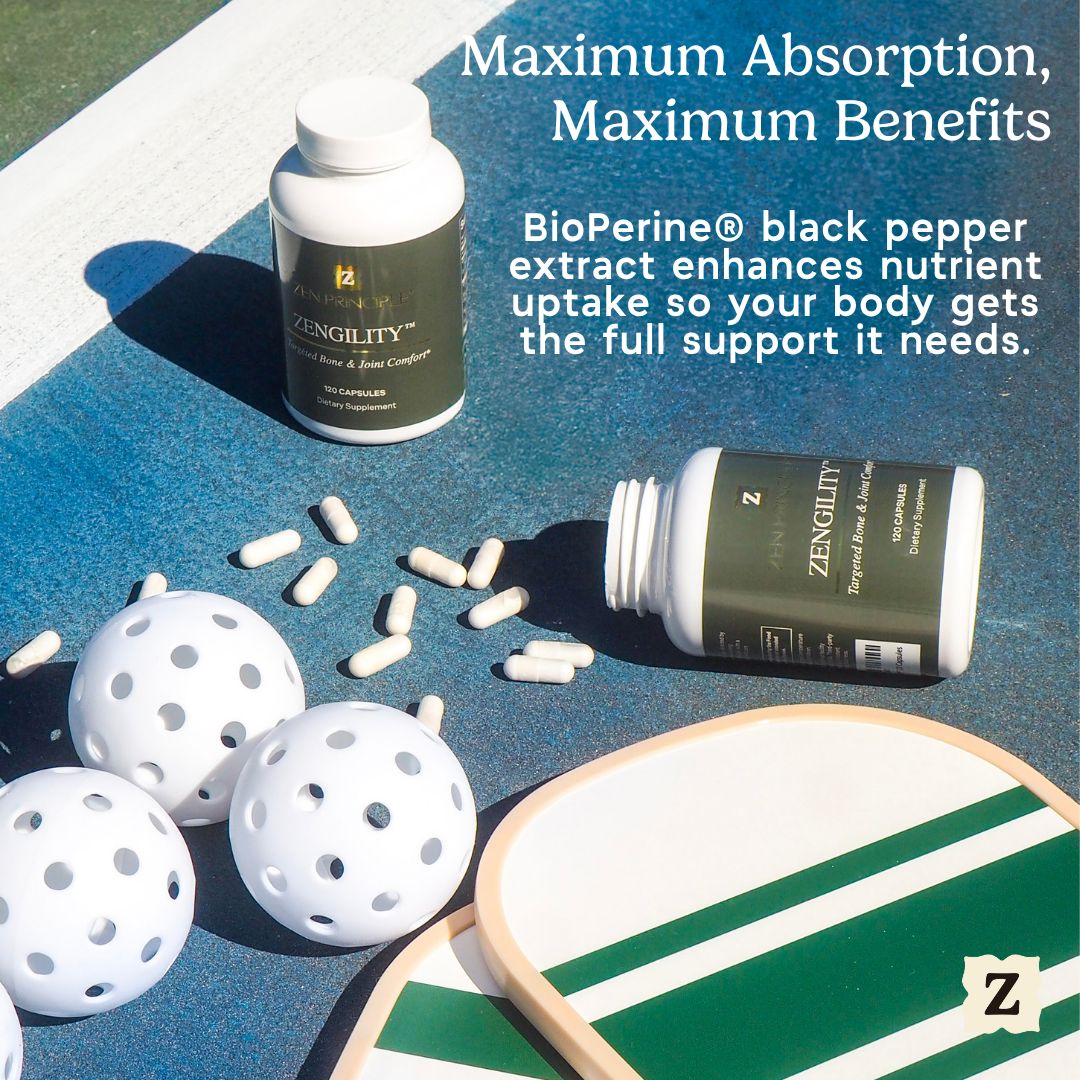 Zengility™ Bone &amp; Joint Health Supplement Zen Principle Naturals 