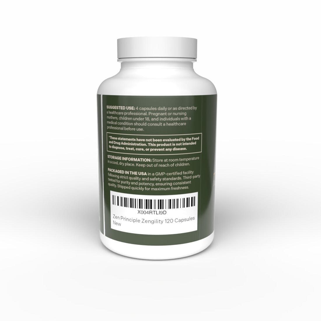 Zengility™ Bone &amp; Joint Health Supplement Zen Principle Naturals 