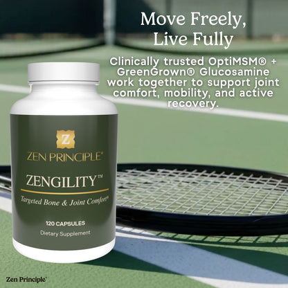 Zengility™ Bone &amp; Joint Health Supplement Zen Principle Naturals 