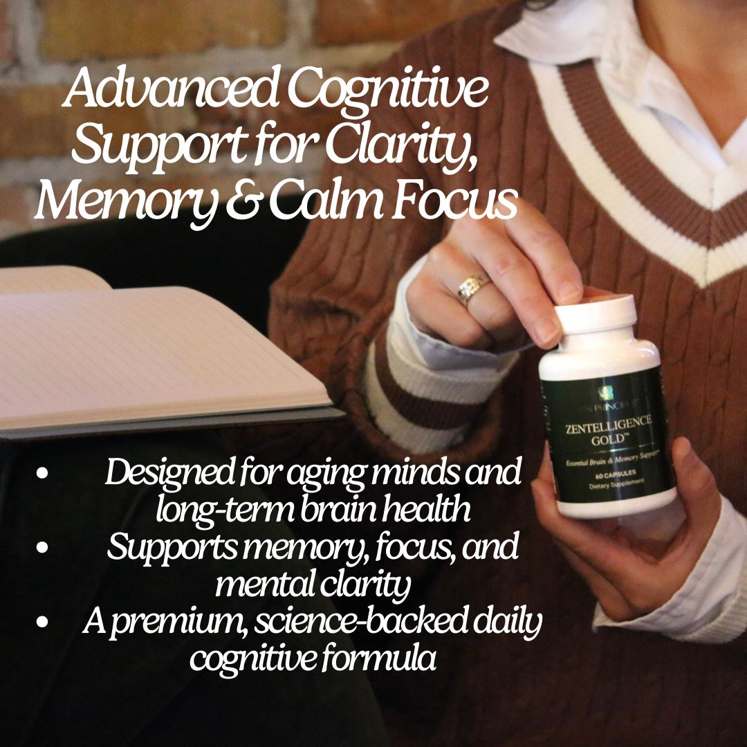 Zentelligence™ Gold Brain Supplement Zen Principle Naturals 